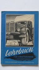 Lehrbuch für Kraftfahrer, Lastkraftwagen, 1950