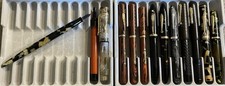 Lot 13 Oversize Fountain Pens Waterman Sheaffer Parker Repairs/restoration (*)