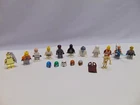 (12) LEGO Star Wars mini figures & Accessories Helmets R2D2 Ahsoka Tano Storm