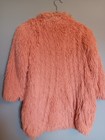 Angie Girls Medium Faux Fur Shaggy Pink Coat — photo 2