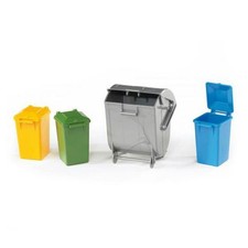 Bruder Garbage Can Accessory Kit three colore...