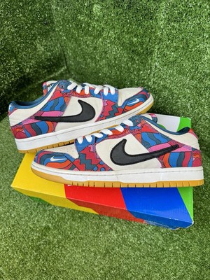 Nike SB Dunk Low Parra Abstract Art Size 9.5 DH7695-600 OH Futura There April
