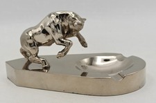 Torino Calcio - Posacenere Con Toro in Metallo - Anni '70