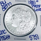 1881 O BU UNCIRCULATED MORGAN SILVER DOLLAR AUTHENTIC U.S.MINT FREESHIPPING 5751