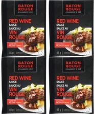 Baton Rouge Sauce Red Wine Mix 45g (4 Pack)