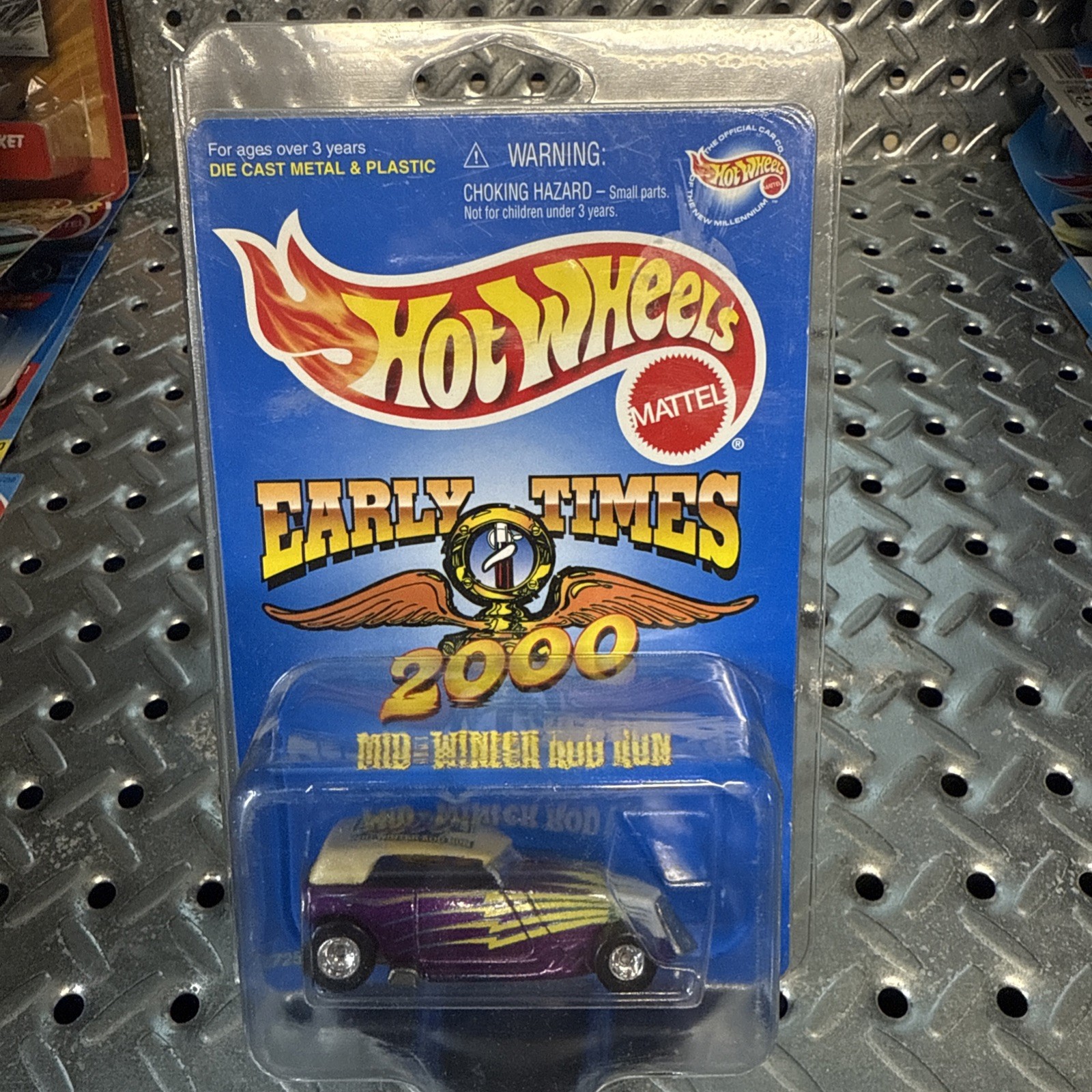 1999 Hot Wheels Early Times 2000 Mid-winter Rod Run Phaeton - #27253 NIP