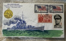 Pearl Harbor 40th Anniversary Cover USS Arizona Hawaii Limited Edition #275