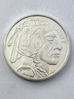1 oz .999 Fine Silver SMI Buffalo Bullion Round