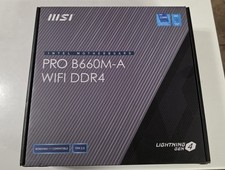 MSI PRO B660M-A WIFI DDR4 LGA 1700 MicroATX Intel Motherboard