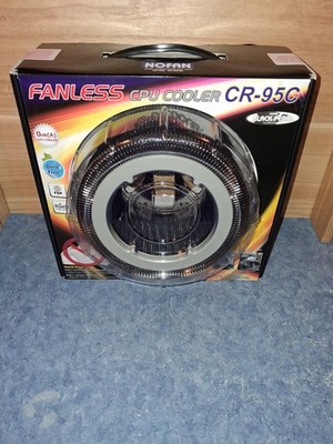 Rare!!! New XXX Sealed Nofan CR-95C Black Pearl Fanless CPU Cooler OdB Passive