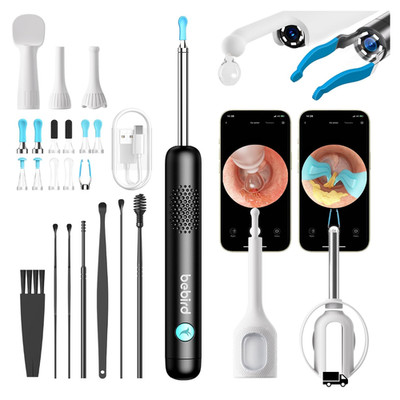 Ear Cleaner R1 Ultra 10 Megapixel 3x Zoom Dropper Tweezers