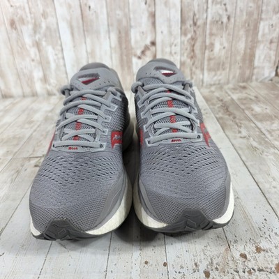 Saucony Triumph 18 Mens Running Shoes Grey Red S20595-30  display picture 3