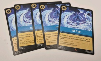 Disney Lorcana The First Chapter Let It Go 163/204 NON-FOIL
