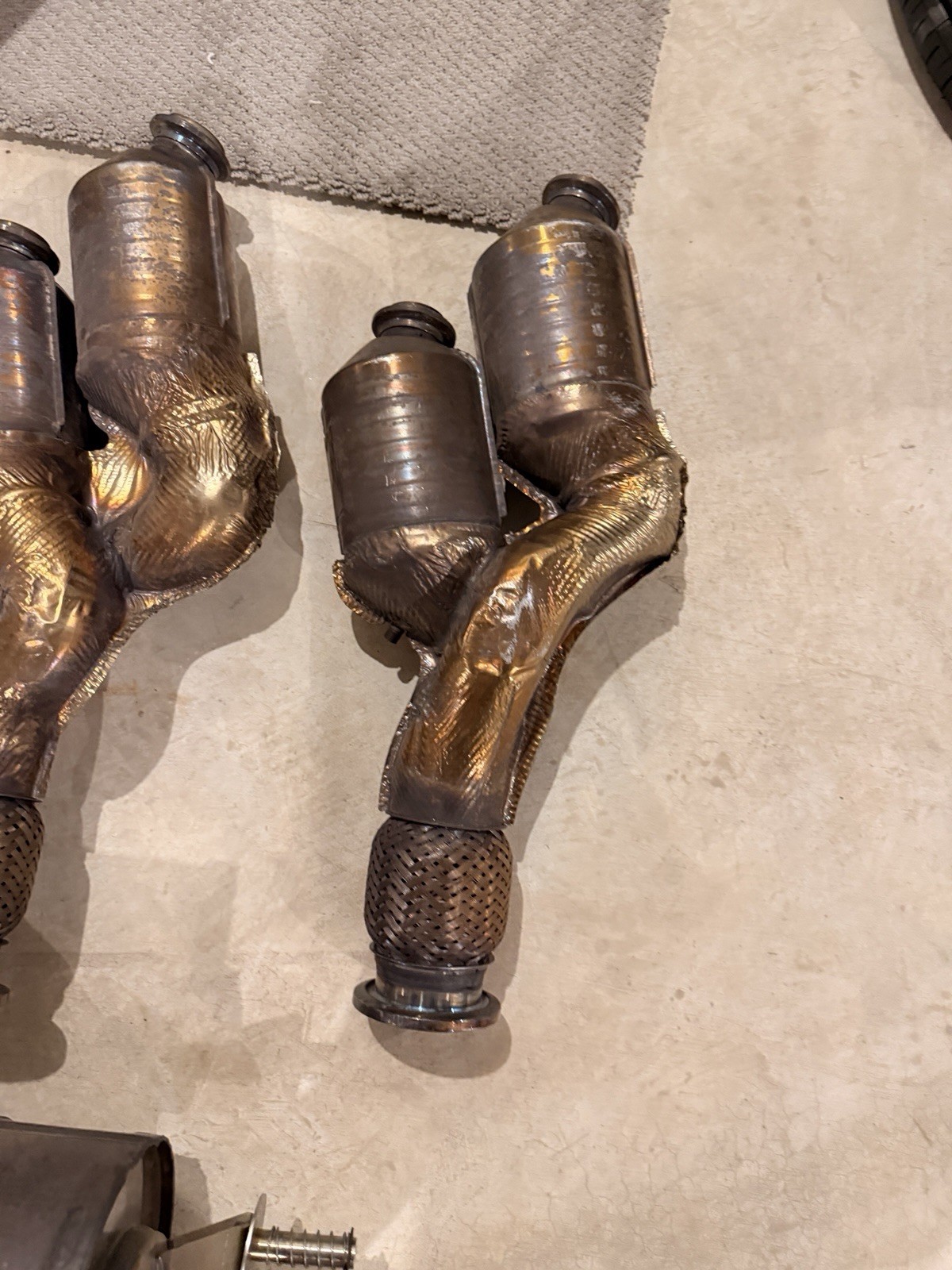 Lamborghini Aventador S LP740 Stock Exhaust Catalytic