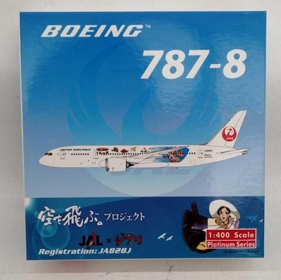 Phoenix 1400 Scale Model Flying in Sky.Project Boeing 787-8 Used