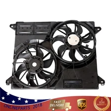 Radiator Dual Cooling Fan Assembly 2015-21 Fit For Ford Edge Lincoln Mkx 2016-18