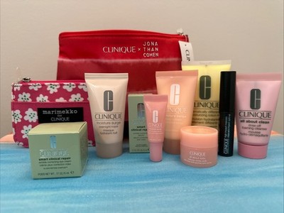 Clinique LOT-Jonathan Cohen Bag And Marimekko Card Holder Plus Skincare &Mascara
