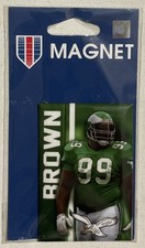 New WinCraft Jerome Brown Player Magnet *NIP* Philadelphia Eagles NFL