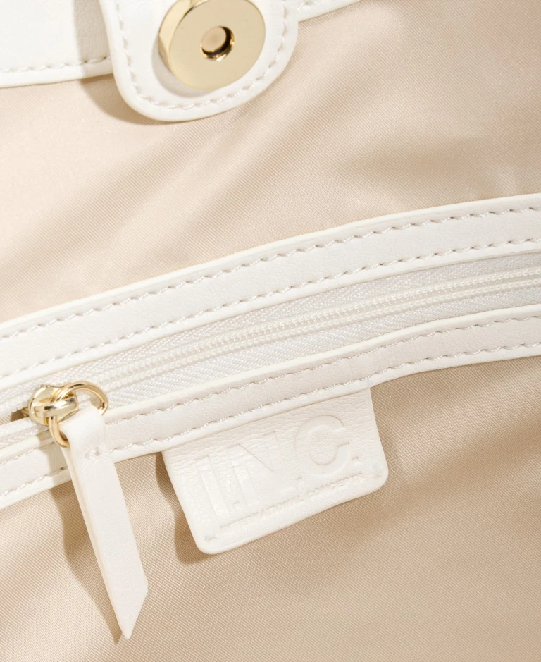 I.n.c. Bolso de Paja International Concepts Zavaa Blanco Multi Dorado Foto 4 de 4