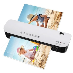 Laminator Hot Cold A4 Letter Size Portable for Home Office Laminating Machine