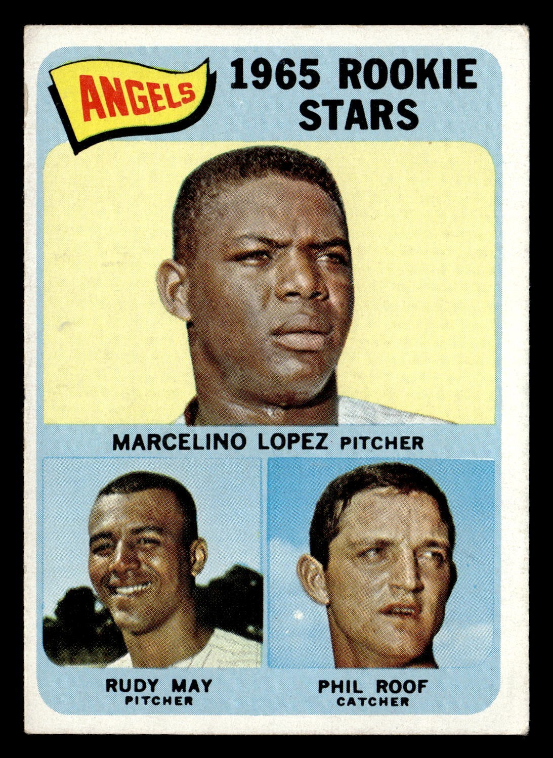 Angels 1965 Rookie Stars #537 Baseball Cards 1965 Topps trading card — raw and PSA graded price guide