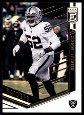 Khalil Mack 2018 Donruss Elite #79 Raiders NFL READ FREE SHIPPING AutographDen