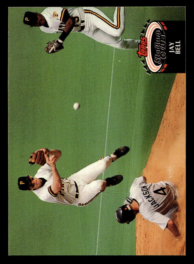1992 Topps - Jay Bell Baseball card Pittsburgh Pirates Raw Trading Card