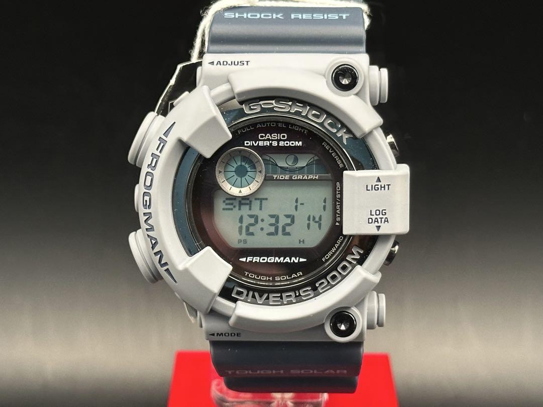 CASIO FROGMAN 200m防水　GF-8250ER-2JF Photo Review: Casio G-Shock Frogman – GF-8250ER-2JF
