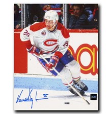 Vincent Damphousse Montreal Canadiens Autographed Skating 8x10 Photo NO TARIFFS
