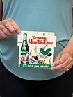 Vintage Style Metal Sign Mountain Dew Door Push NOT Porcelain 6x6 Made USA
