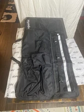 Sugarfox Truck Tailgate Storage Organizer Black With Reflective Stripe