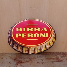 Insegna Tabella Smaltata Birra Peroni