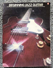 Beginning Jazz Guitar Alan De Mause 1984 Softcover Vintage Study Book Used