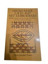 Vintage Needle-Made Laces and Net Embroideries Reticella Work Carrickmacross Lac