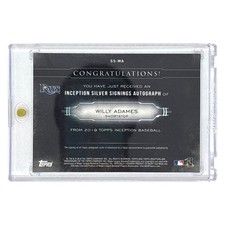 TOPPS MLB INCEPTION WILLY ADAMES TAMPA BAY RAYS 1/1 #SS -WA  666496
