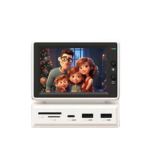 NEW 3.5" IPS Mini Computer Secondary Screen Desktop Expansion Dock Case AIDA64