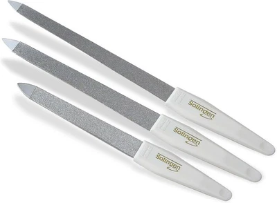 INSTRUMENTENRW Profi Nagelfeilen Set aus Solingen Maniküre Feilen Made in Germany 2-Seitig