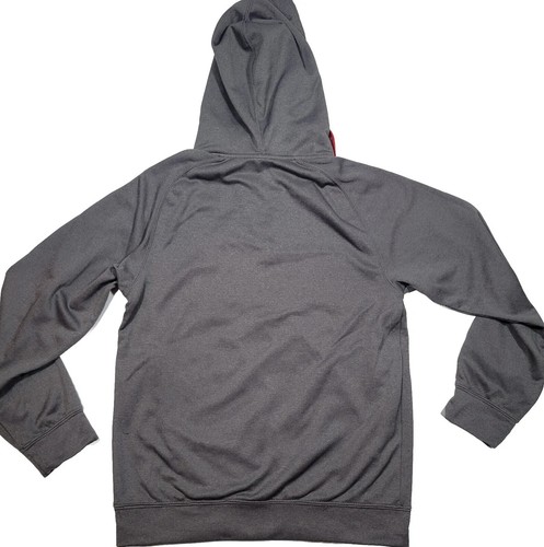 Nebraska Huskers Size Small Hoodie Long Sleeve Gray Front Pocket Rivalry Thread - Picture 2 of 6
