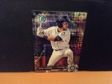 2017 Bowman Chrome Drew Jackson Mariners MEGA BOX Mojo SP Refractor Seattle