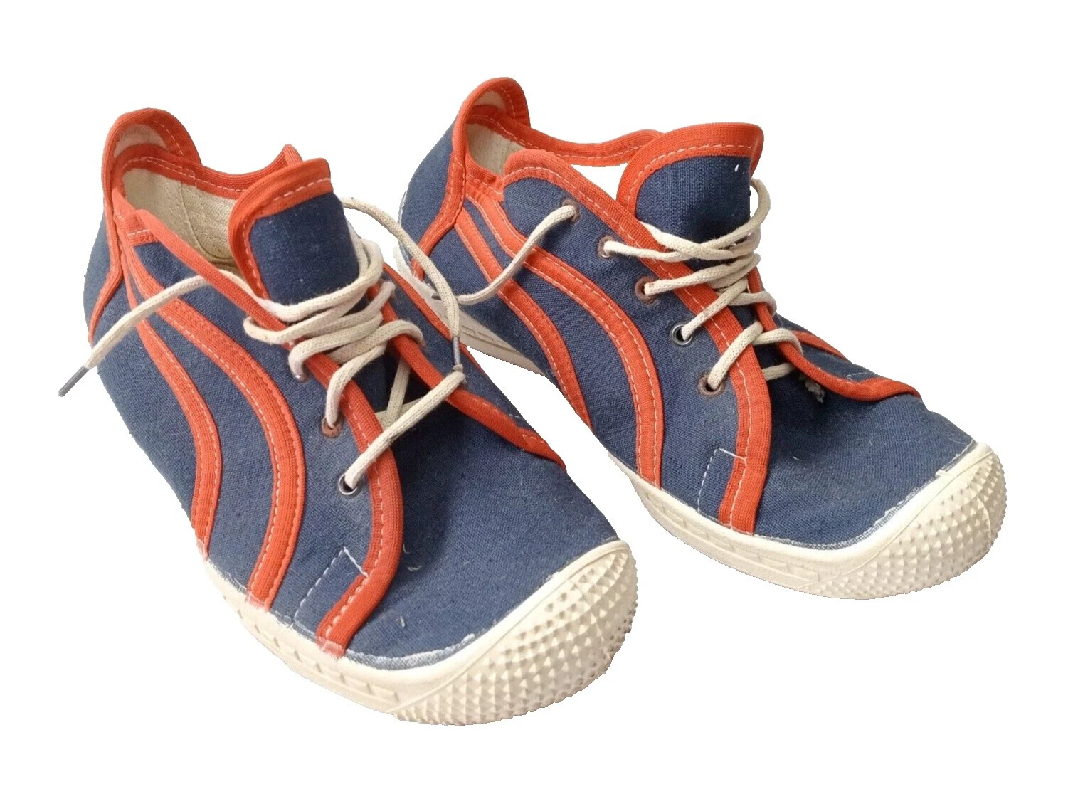 Multi-Color Athletic 1980s Vintage Shoes for Men