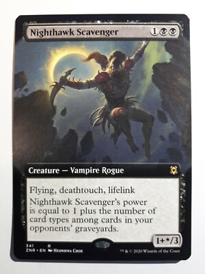Nighthawk Scavenger EXTENDED - Zendikar Rising (Magic/MTG) NM/LP