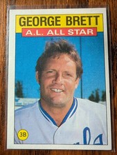 1986 Topps - All Star #714 George Brett