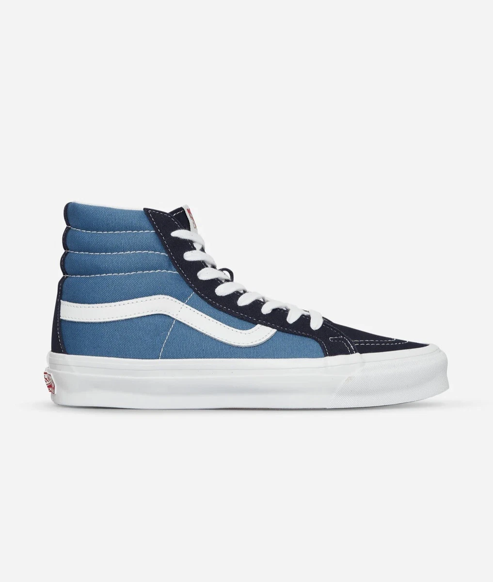 Vans Navy Sneakers Unisex For Men And Women Sk8 Hi Navy Size EU 36.5 BNWT
