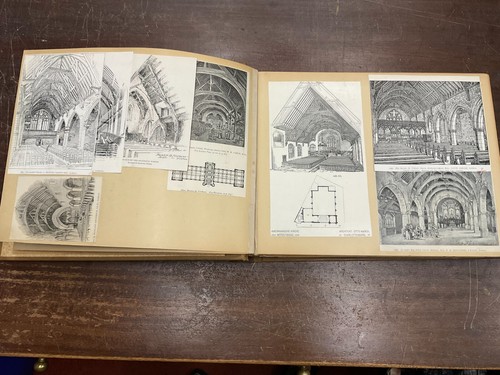 Antique Scrapbook Louis Lott Architect Church Interiors 3 Architecture v50 - Picture 4 of 15