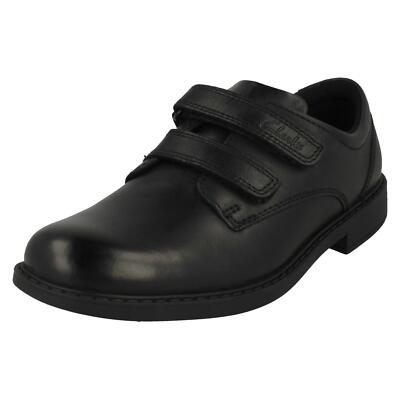 Jungen Clarks formelle Klettverschluss Schulschuhe ''Scala Pace''