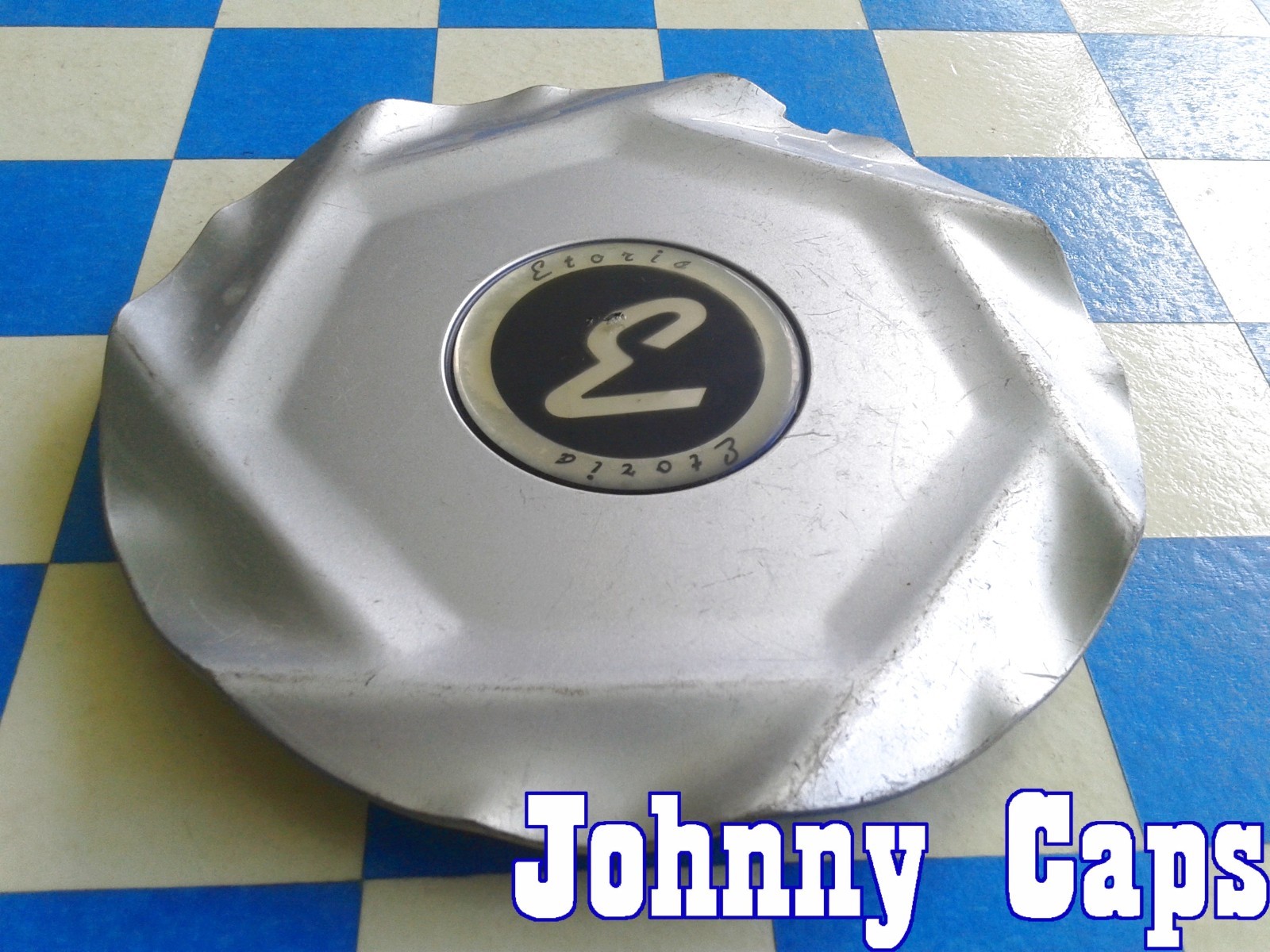 ETORIA Wheels [49] SILVER Center Caps # CC-061  Custom Wheel Center Cap (1)