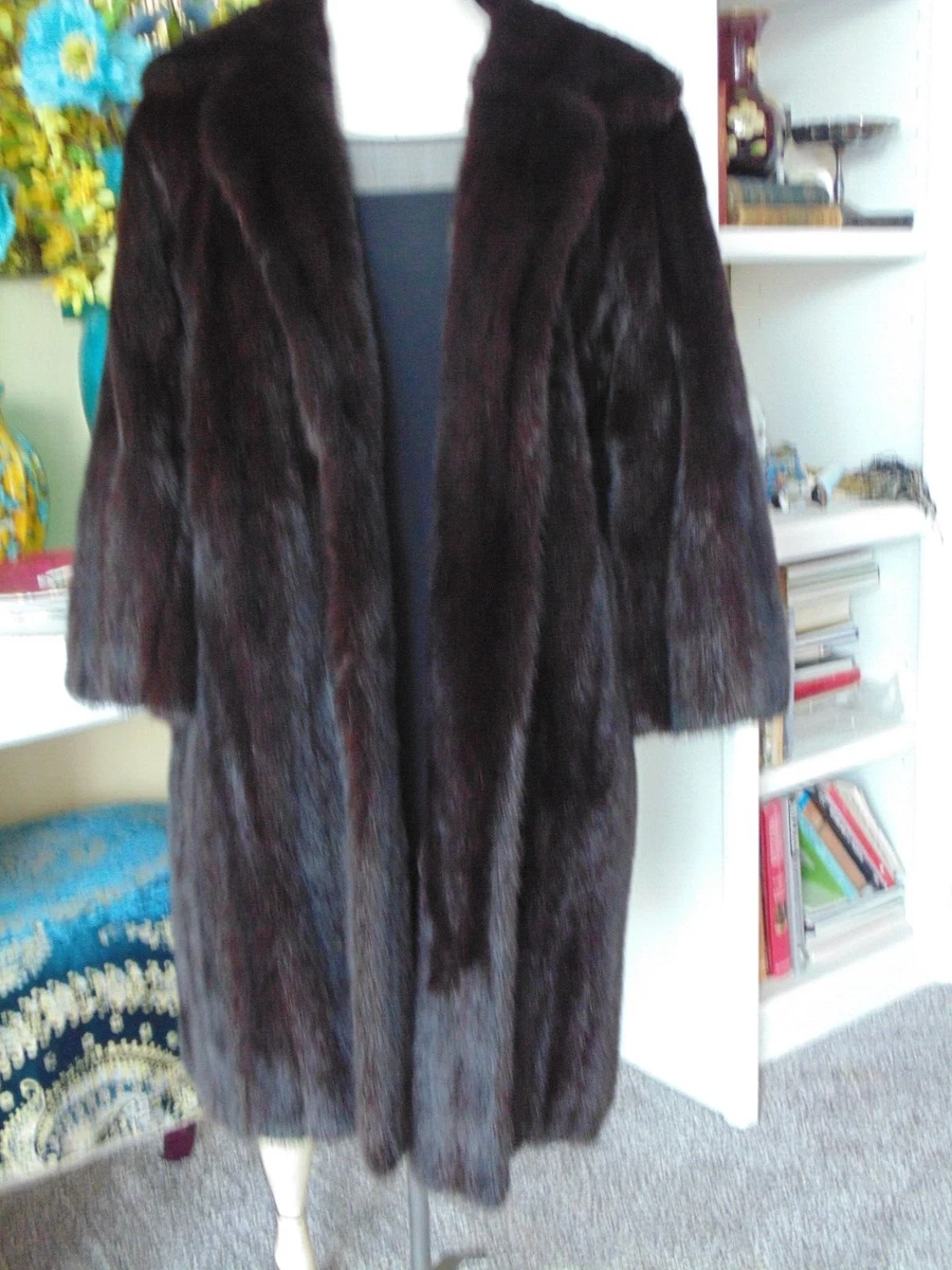 Petite black clearance fur coat