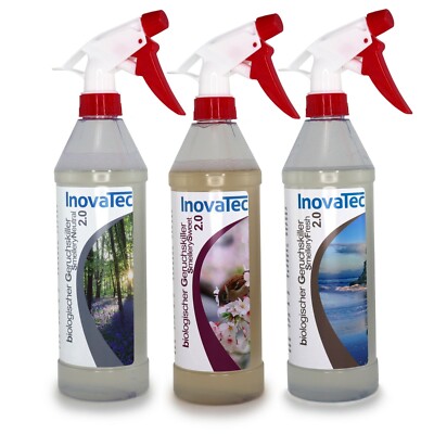 Geruchskiller Geruchsneutralisierer Geruchsentferner 3 x 500ml Biologisch