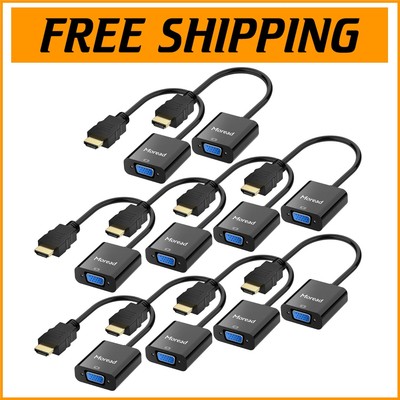 High Performance HDMI to VGA Adapter - 10 Pack with Superior Stability