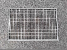 Gitterrost Pressrost verzinkt 30 x 30 mm VERSCHIEDE GRÖßEN laufrost rost gitter